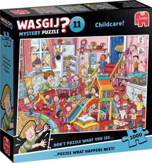 Wasgij Mystery 11 Puslespill Childcare! 1000 Brikker