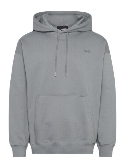 Rains Classic Hoodie Blurred Grey XL Rains Classic Hoodie Blurred Grey XL