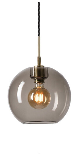 Belid Taklampe Gloria Pendel E27 Sotfarget Glass/Messing Belid Taklampe Gloria Pendel E27 Sotfarget Glass/Messing