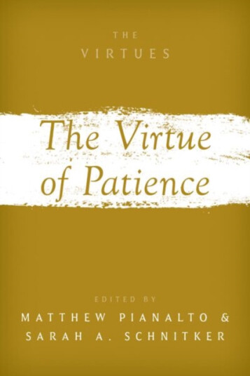 The Virtue of Patience