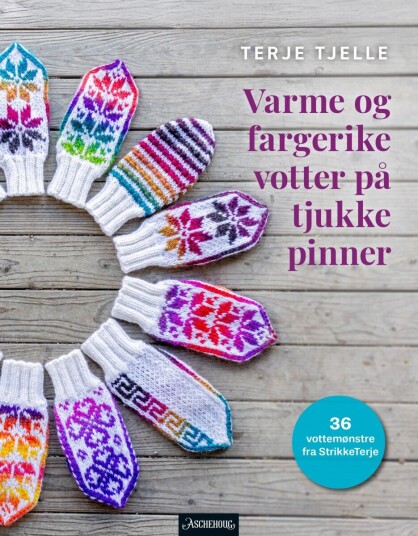 Varme votter på tjukke pinner