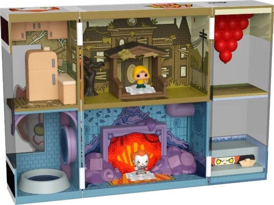 Northix IT Pennywise's Lair Bitty POP Boxes Figursett