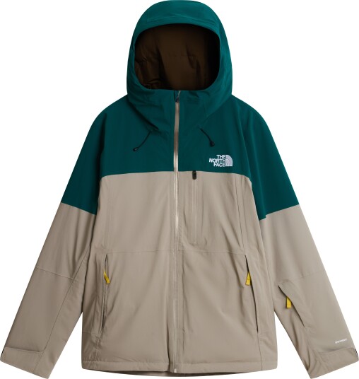 The North Face Men"s Freedom Insulated Jacket Stone Slab/Pacific Teal M