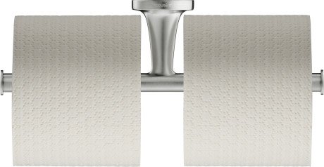 Duravit Starck T dorullholder, rustfritt stål
