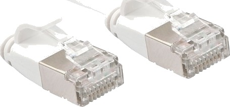 Lindy Rj 45 Cat6a U/Ftp Stp Hvit 3 M