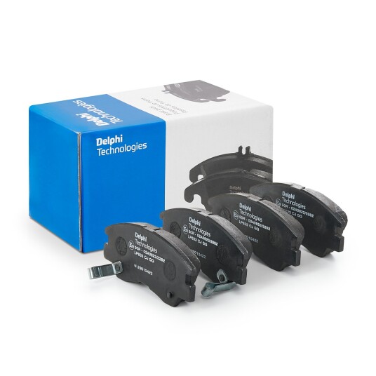 Bremseklosser sett DELPHI LP633