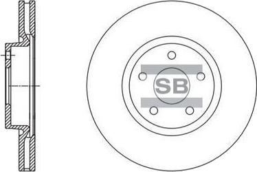 Hi-Q SD5304 Bremseskive