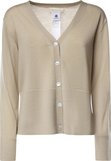 Max Mara Dame Strikkevarer Beige M,