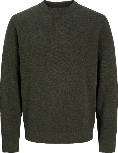 Jack & Jones Genser Jprblamilano Stitch Knit Crew Neck Grønn Jack & Jones Genser Jprblamilano Stitch Knit Crew Neck Grønn