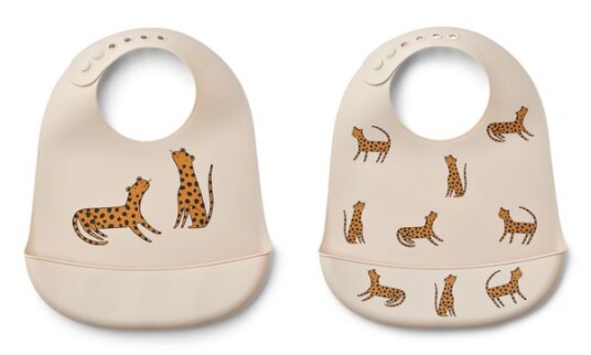 Liewood Tilda Silikonsmekke 2pk Leopard