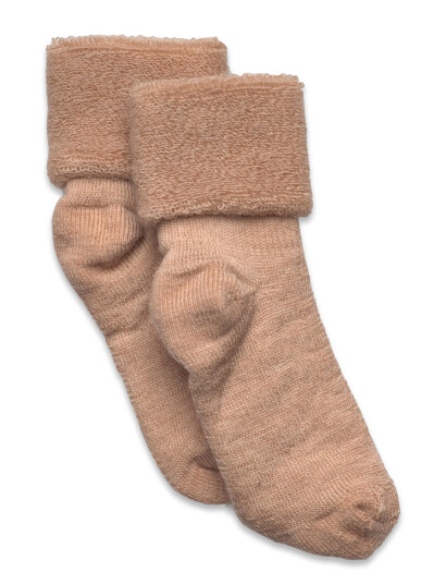 mp Denmark Wool Baby Socks - Beige - 19/21