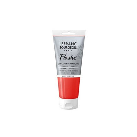 Lb Fine Arts Flashe akryl 80ml vermilion rød