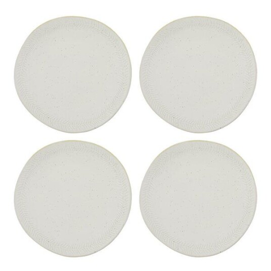 House Doctor Serve lunsjtallerken 22,5 cm 4 stk off white