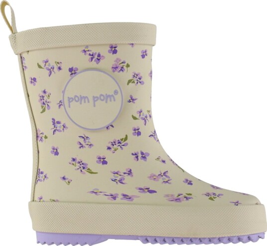 Pom Pom Pmbliss Gumboots Aop Cream 27 Pom Pom Pmbliss Gumboots Aop Cream 27