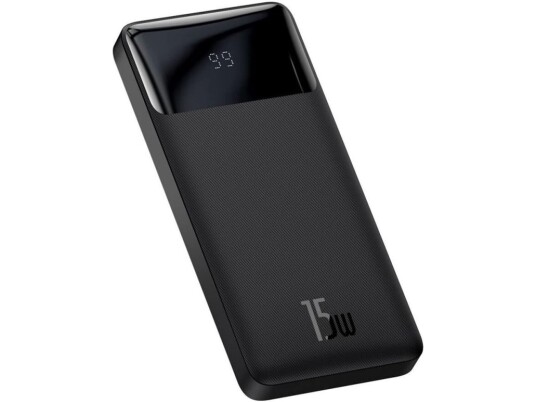 Baseus Bipow 10000mAh Powerbank med USB-C - Sort