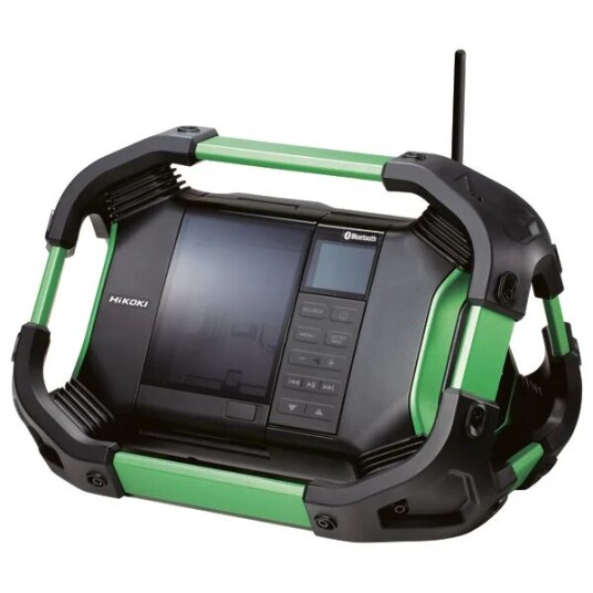 Hikoki UR18DSDL Byggradio med Bluetooth DAB+ og Vannbestandig Design Hikoki UR18DSDL Byggradio med Bluetooth DAB+ og Vannbestandig Design