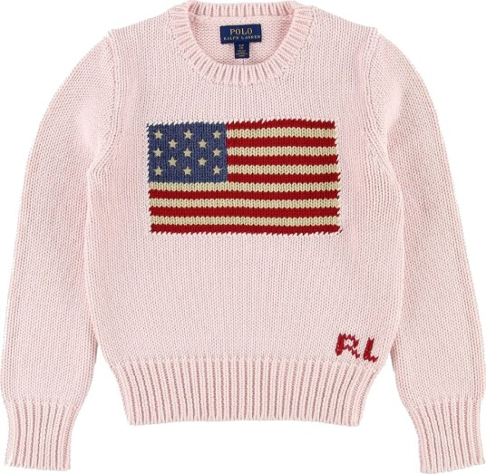 Polo Ralph Lauren Genser Strikk Lyserød m. Flagg Polo Ralph Lauren 12 14 år (152 164) Genser Rosa Polo Ralph Lauren Genser Strikk Lyserød m. Flagg Polo Ralph Lauren 12 14 år (152 164) Genser Rosa