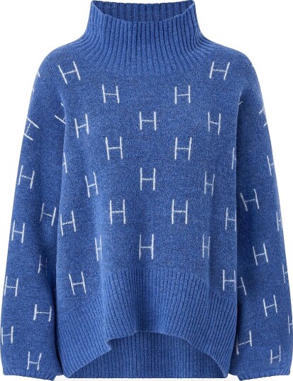 Hést Pullover Fam Short Blå