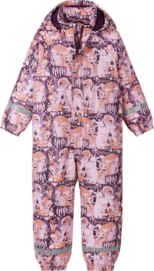 Reima Moomin Rapakko regndress til barn pale rose (92) 92
