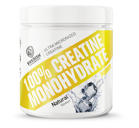 Swedish Supplements 100% Creatine Monohydrate, 250g Swedish Supplements 100% Creatine Monohydrate, 250g