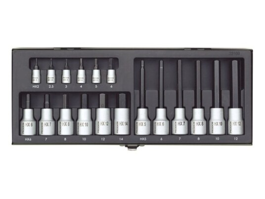 Proxxon 23 100 Topnøkkel Bitsett 18 Deler 1/4" Håndverktøy Proxxon 23 100 Topnøkkel Bitsett 18 Deler 1/4" Håndverktøy
