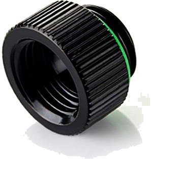 Bitspower Touchaqua G1/4" Extender Fitting 10mm Glorious Black 2 pcs BPTA-F95-GB Bitspower Touchaqua G1/4" Extender Fitting 10mm Glorious Black 2 pcs BPTA-F95-GB