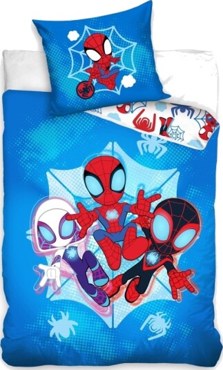 Spiderman Sengetøy 150 X 210 Cm 100 % Bomull