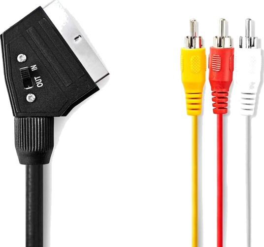 Nedis CVGL31130BK20 SCART cable Nedis CVGL31130BK20 SCART cable