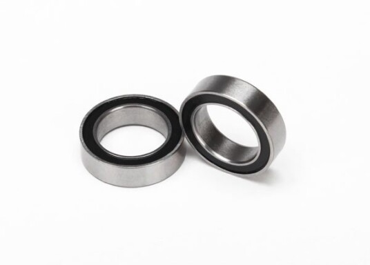 Traxxas 5119A Ball bearings black rubber sealed 10x15x4mm 2