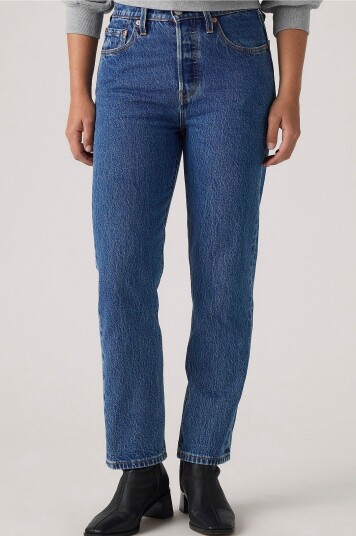 Levi's Jeans 501® Crop Blå