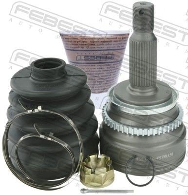 Febest Drivknute drivaksel FEBEST 0410 V97WRA50 Febest Drivknute drivaksel FEBEST 0410 V97WRA50