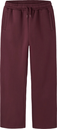 LMTD Nlnnevo Loose Bru Sweat Pant Noos Burgundy 158