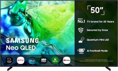 Samsung 50" Neo QLED 4K Mini LED Smart TV QN82H Samsung 50" Neo QLED 4K Mini LED Smart TV QN82H