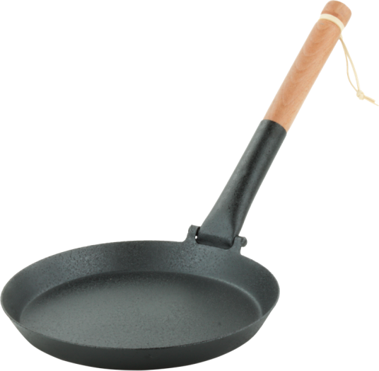 Hällmark Fry Pan 21 cm OneSize, Black/Wood Hällmark Fry Pan 21 cm OneSize, Black/Wood