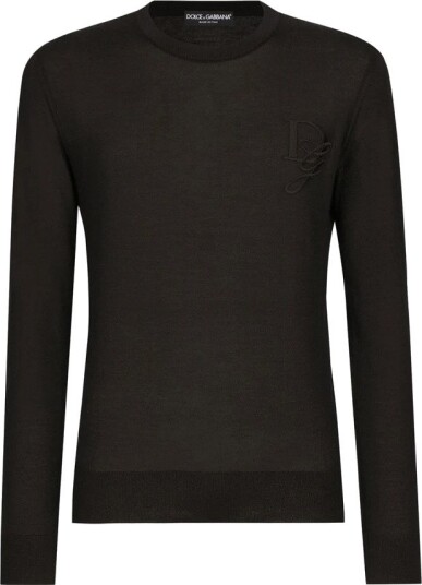Dolce & Gabbana Herre Strikkevarer Svart S, Dolce & Gabbana Herre Strikkevarer Svart S,