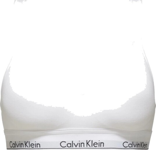 Calvin Klein Lift Bralette i Hvitt med Løft og Justerbare Stropper