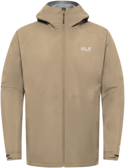 Jack Wolfskin Men"s Prelight 2.5l Layer Jacket Hazel Wood L
