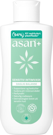 Asan+ sensitiv intimvask 200 ml