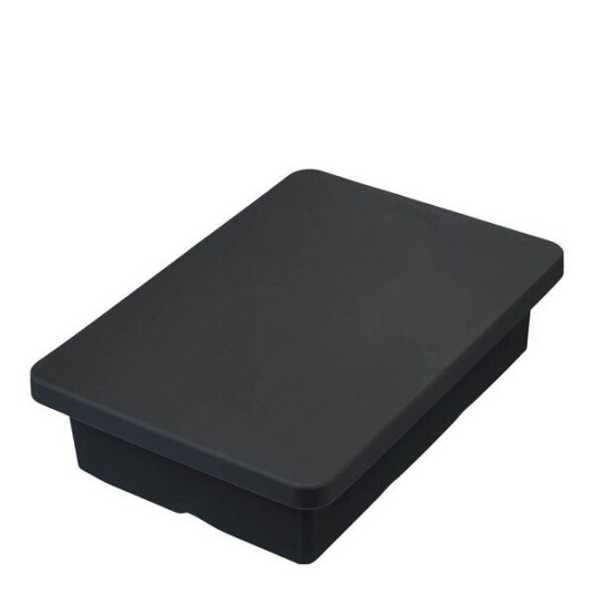 Innovine Isbitbrett med lokk i silikon 13x20x13 cm svart Innovine Isbitbrett med lokk i silikon 13x20x13 cm svart