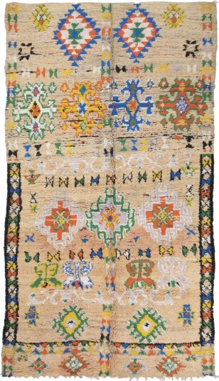 Kelim teppe Marokkansk Azilal Special Edition 350 x 290 cm Størrelse: 350 x 290 cm