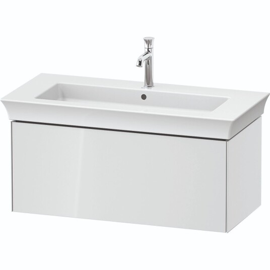 Duravit White Tulip Servantskap 1 skuff 98,4x45,8x41 cm Hvit Høyglans