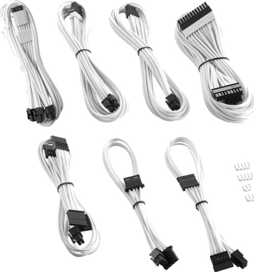 Cablemod C-Series Pro Modmesh 12Vhpwr Kabelkit For Corsair Rm Rmi Rmx Black Label Hvit