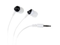 Vivanco Colour Buds, Koblet med ledninger (ikke trådløs), 20 - 20000 Hz, Musikk, 10,5 g, Hodetelefoner, Sort, Hvit Vivanco Colour Buds, Koblet med ledninger (ikke trådløs), 20 - 20000 Hz, Musikk, 10,5 g, Hodetelefoner, Sort, Hvit