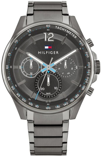 Tommy Hilfiger Herreklokke 1791975 Max Grå/Stål Ø45 mm