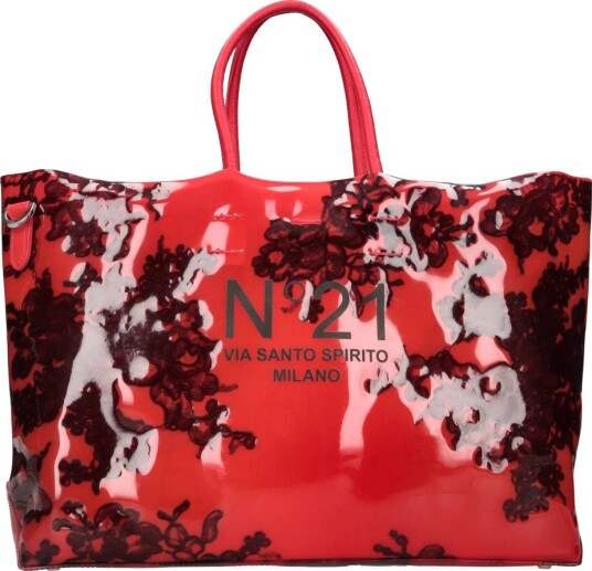N21 Dame Vesker Rød ONE SIZE,