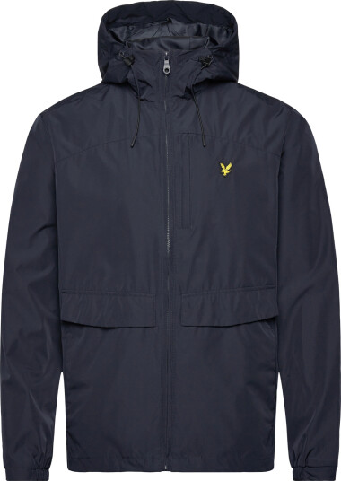 Lyle & Scott Lightweight Hooded Zip Through Jacket   Navy   S