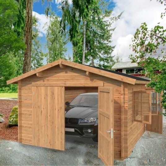 Garasjebod Palmako Roger 19 m2 med Dobbel Treport