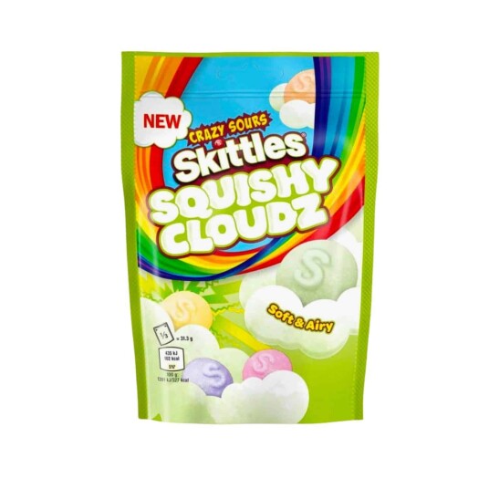 Skittles Candy Squishy Cloudz Sour Skittles Candy Squishy Cloudz Sour