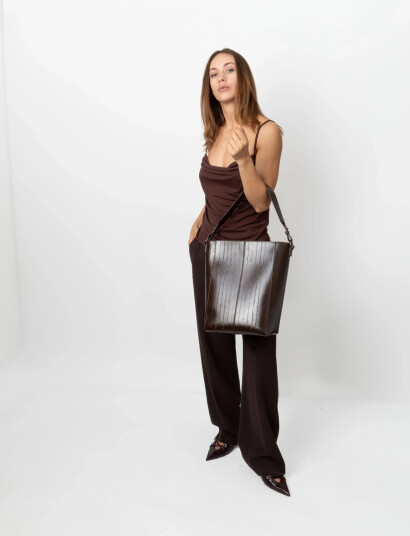 HVISK Casset Stroke Structure - Brown - ONE SIZE HVISK Casset Stroke Structure - Brown - ONE SIZE