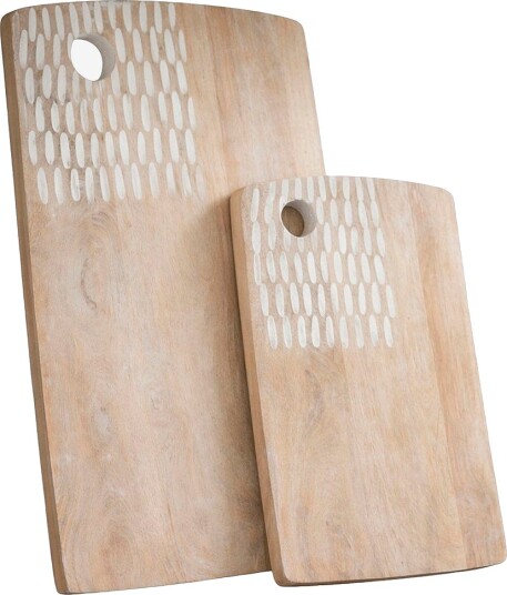 Zelected by Houze 2 sett Skjærebrett Sahara grand petit Beige